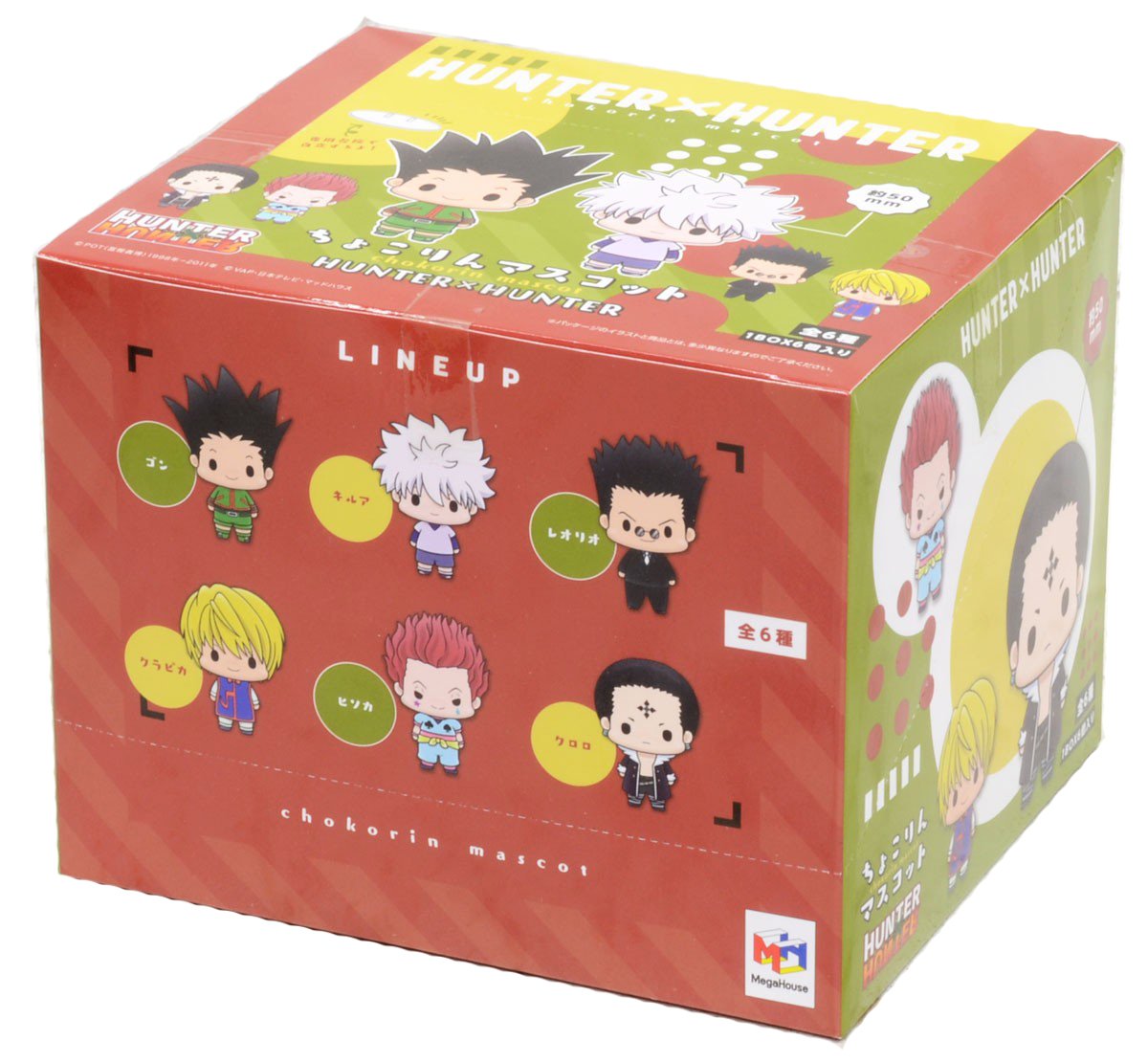 Chokorin Mascot Series &quot;Hunter x Hunter&quot;-Whole Box (Complete Set of 6)-MegaHouse-Ace Cards &amp; Collectibles