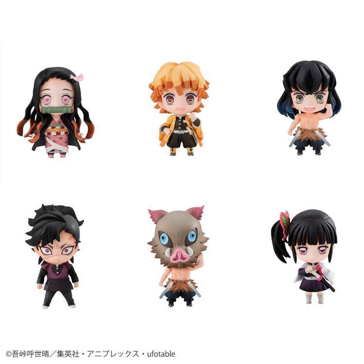 Demon Slayer: Kimetsu no Yaiba -Deformation Figure- "Tanjiro & Friends" Mascot Set [with gift]-MegaHouse-Ace Cards & Collectibles
