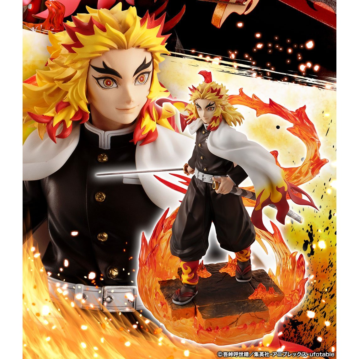 Demon Slayer: Kimetsu no Yaiba GEM Series "Kyojuro Rengoku"-MegaHouse-Ace Cards & Collectibles