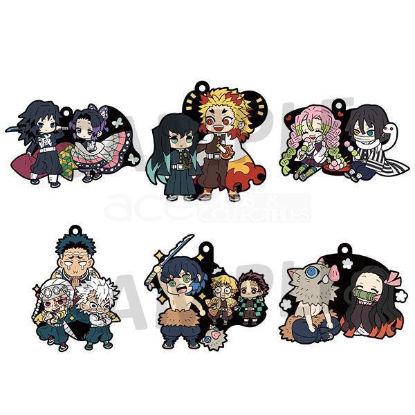 Demon Slayer: Kimetsu no Yaiba Rubber Mascot Buddy Collection Devil's Blade Vol.2-Single Box (Random)-MegaHouse-Ace Cards & Collectibles