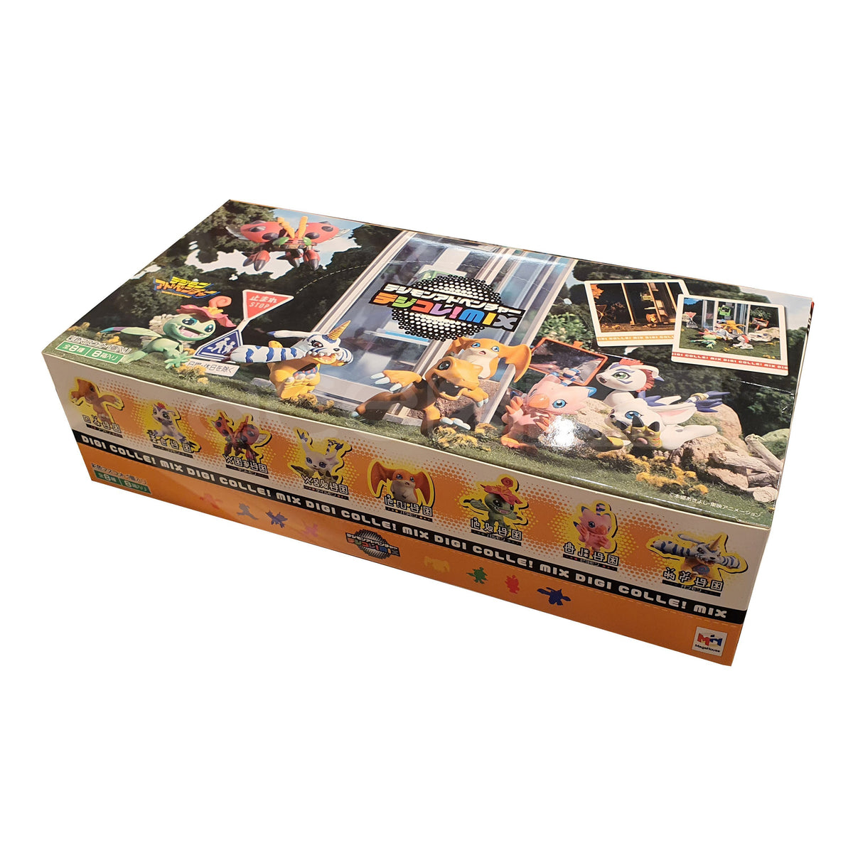 Digimon Adventure DigiColle! MIX-Whole Box (Complete Set of 8)-MegaHouse-Ace Cards &amp; Collectibles