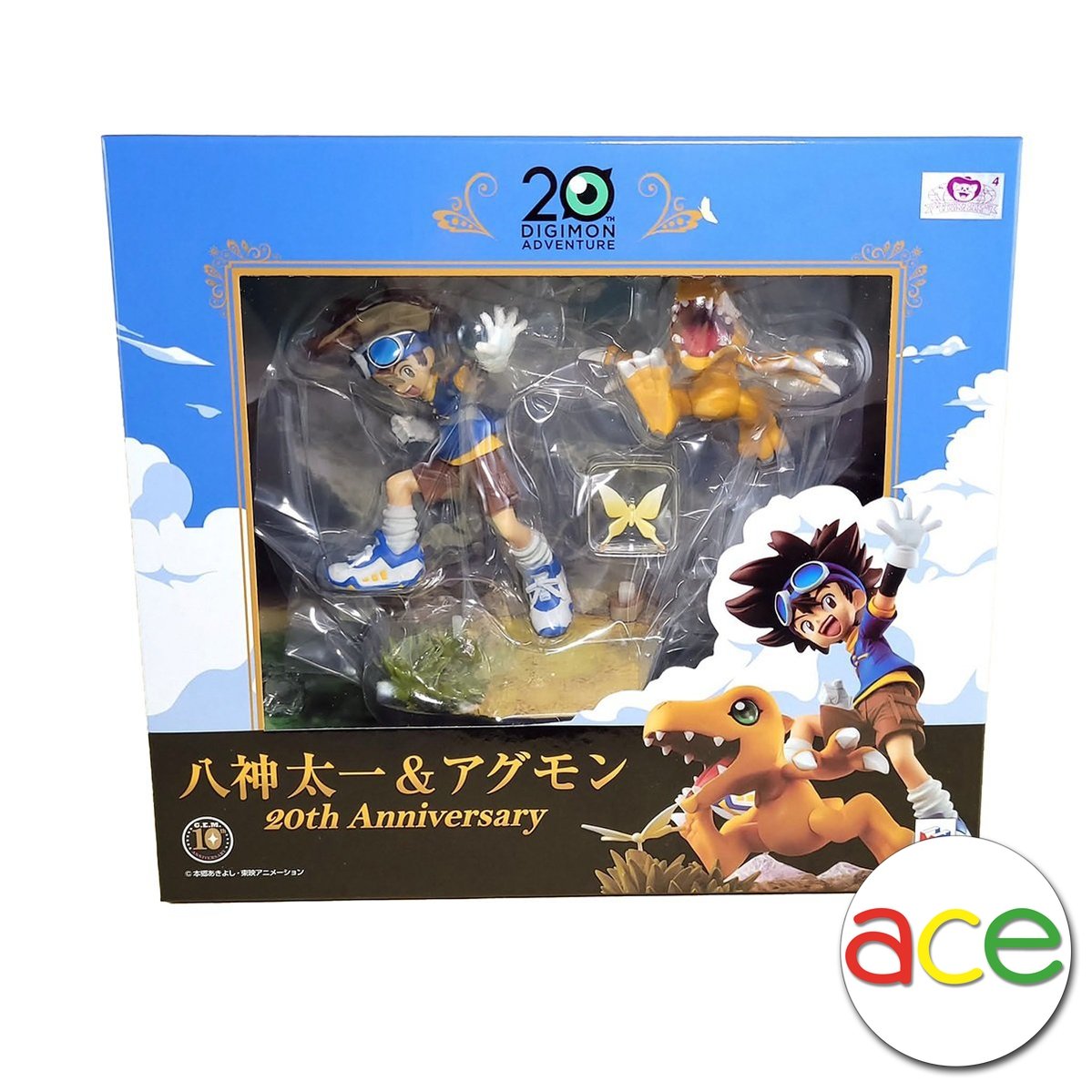 Digimon Adventure GEM Series "Taichi Yagami & Agumon 20th Anniversary"-MegaHouse-Ace Cards & Collectibles