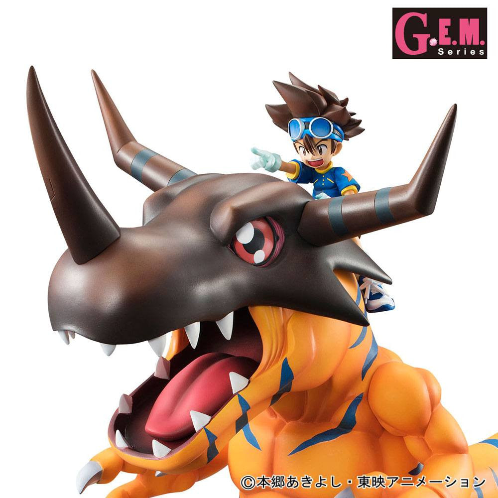 Digimon Adventure G.E.M. Series "Greymon & Taichi Yagami" (Repeat)-MegaHouse-Ace Cards & Collectibles