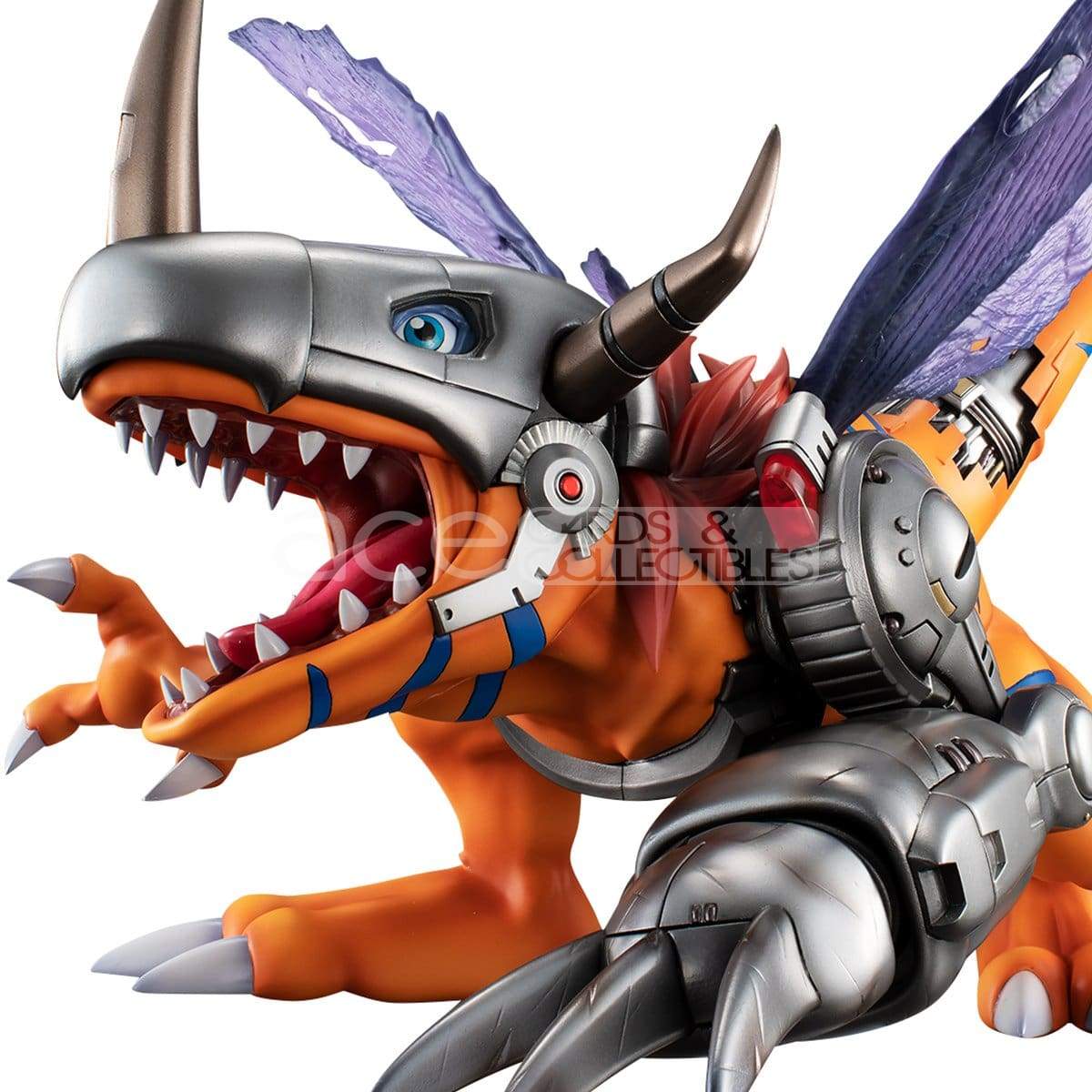 Digimon Adventure -Precious G.E.M. Series- &quot;Metal Greymon&quot; 20th Anniversary-MegaHouse-Ace Cards &amp; Collectibles