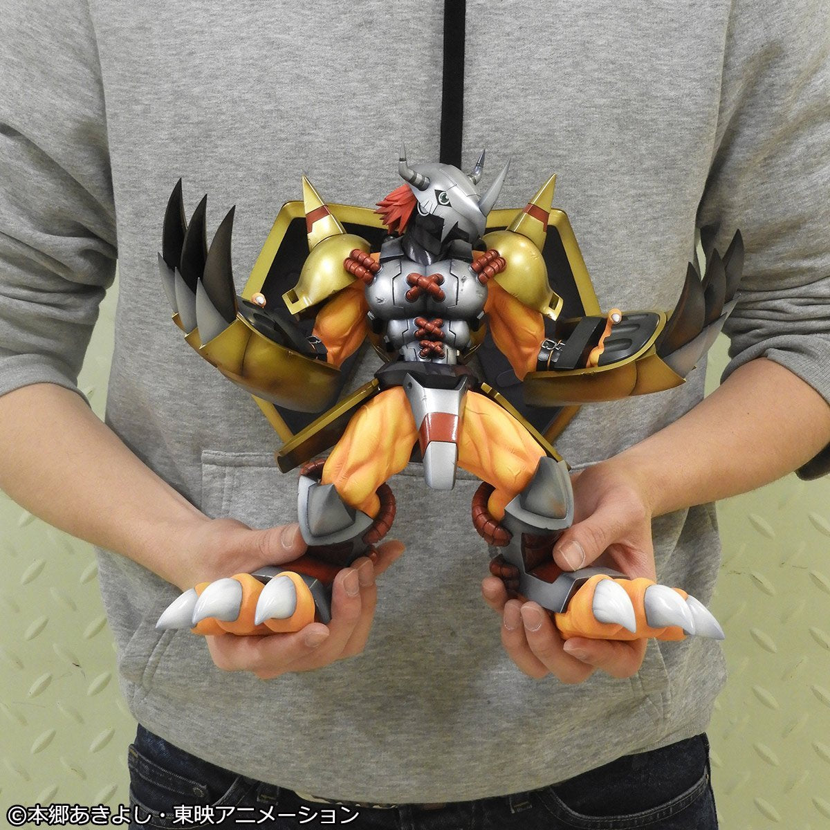 Digimon Adventure -Precious G.E.M. Series- &quot;WarGreymon &amp; Tai Kamiya&quot; [Reissue]-MegaHouse-Ace Cards &amp; Collectibles