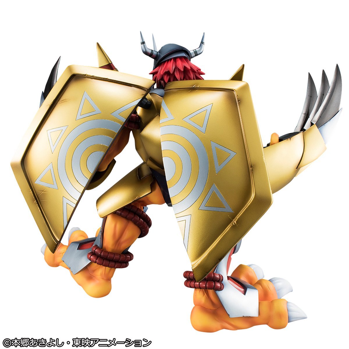 Digimon Adventure -Precious G.E.M. Series- &quot;WarGreymon &amp; Tai Kamiya&quot; [Reissue]-MegaHouse-Ace Cards &amp; Collectibles