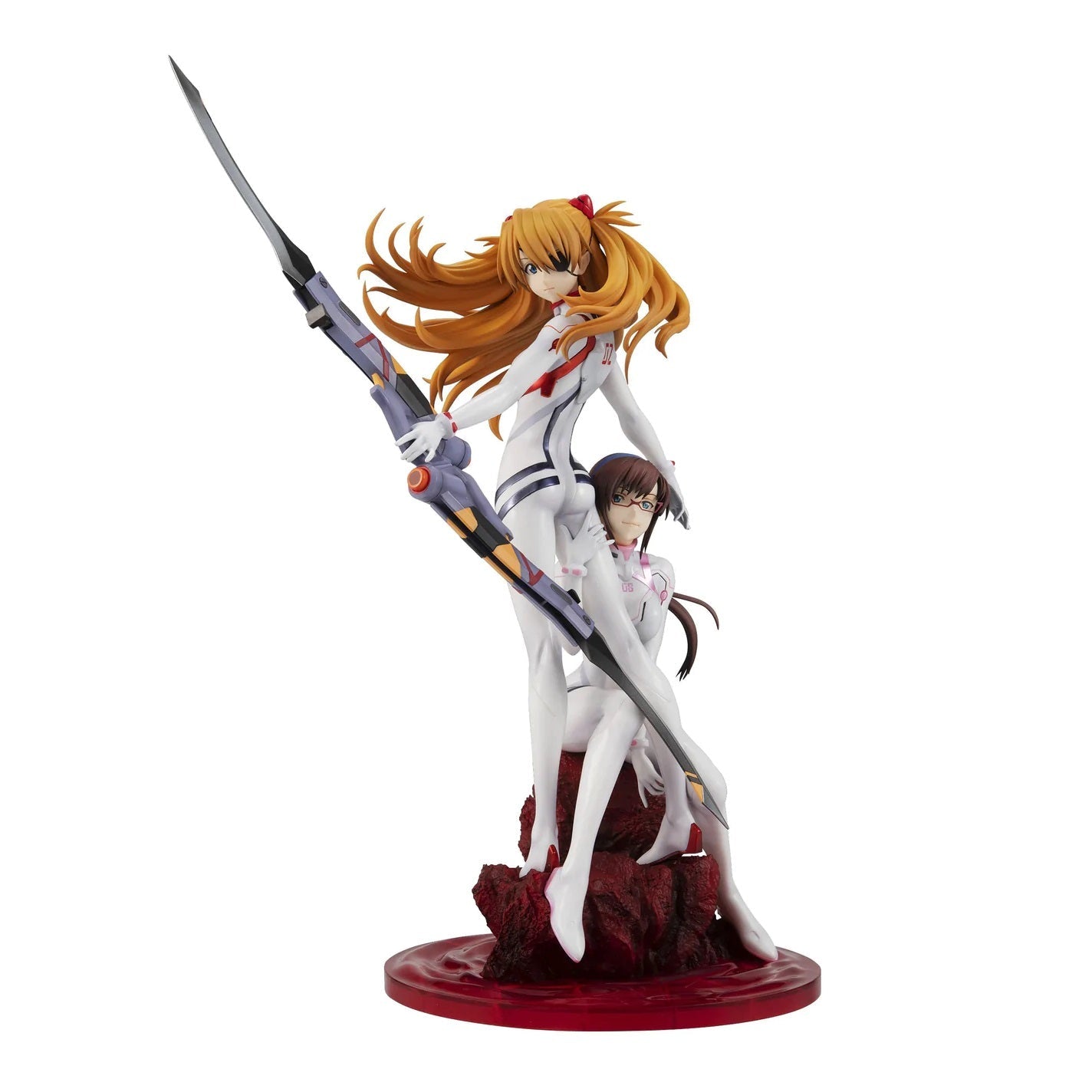Evangelion: 3.0+1.0 Thrice Upon a Time Shikinami G.E.M. Series "Asuka Langley Sohryu & Mari Makinami Illustrious"-MegaHouse-Ace Cards & Collectibles