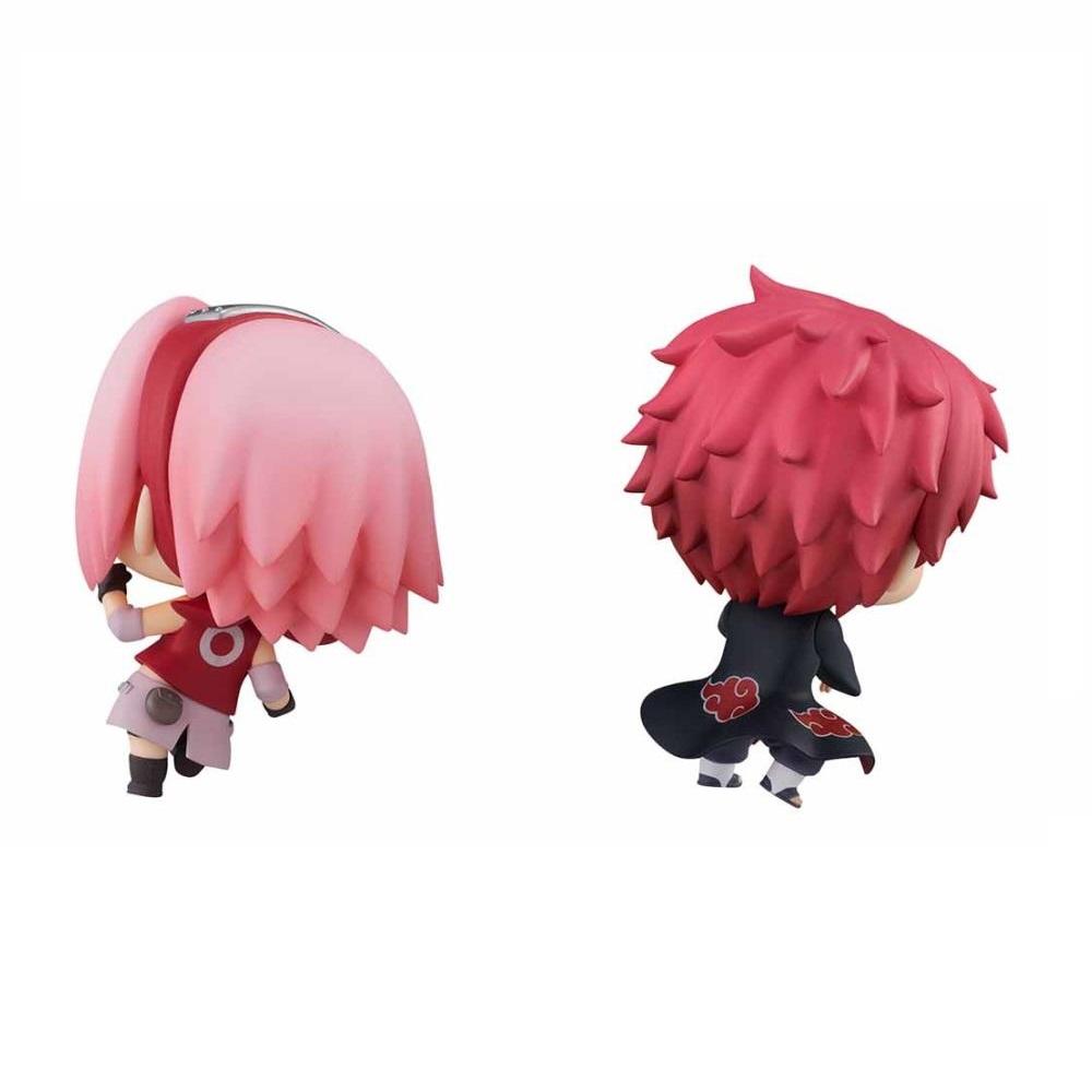 Naruto -Chimi Mega Buddy Series- &quot;Haruno Sakura &amp; Sasori&quot; Set-MegaHouse-Ace Cards &amp; Collectibles