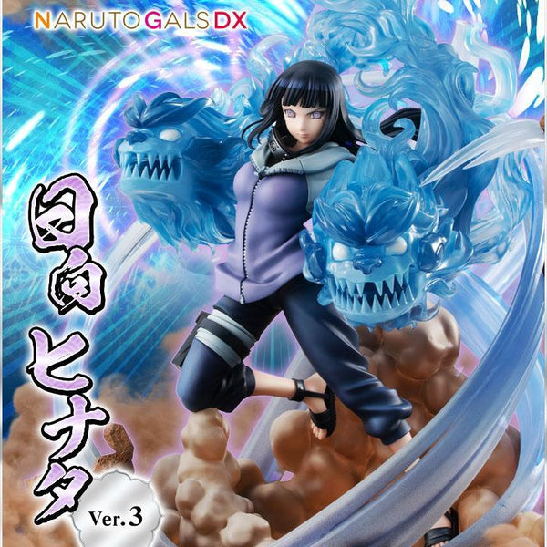 Naruto Gals DX Naruto Shippuden "Hinata Hyuga" Ver.3-MegaHouse-Ace Cards & Collectibles
