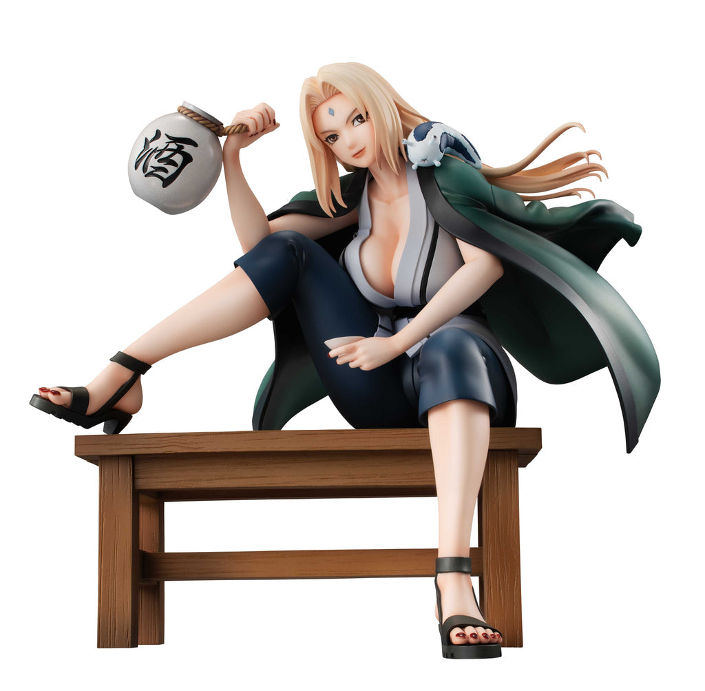 Naruto Gals Naruto Shippuden &quot;Tsunade&quot; Ver. 2 (Reissue)-MegaHouse-Ace Cards &amp; Collectibles