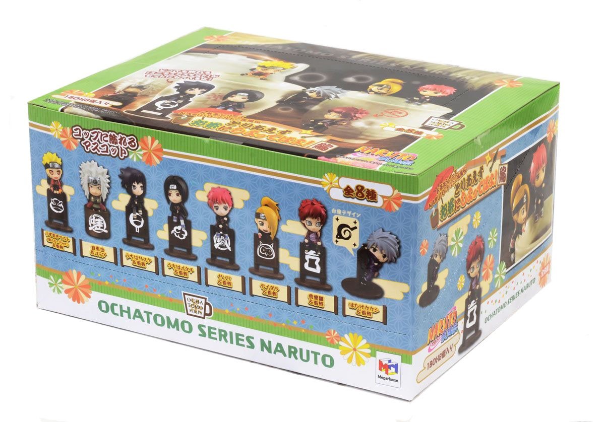 Naruto Ochatomo Series -Have a Tea Break!-Whole Box (Complete Set of 8)-MegaHouse-Ace Cards &amp; Collectibles