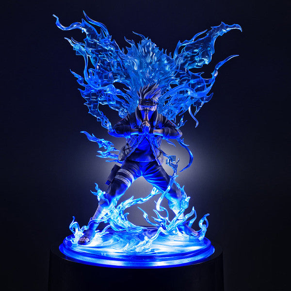 Naruto Precious G.E.M. Series &quot;Hatake Kakashi Ver Susano&quot; (With LED Base)-MegaHouse-Ace Cards &amp; Collectibles