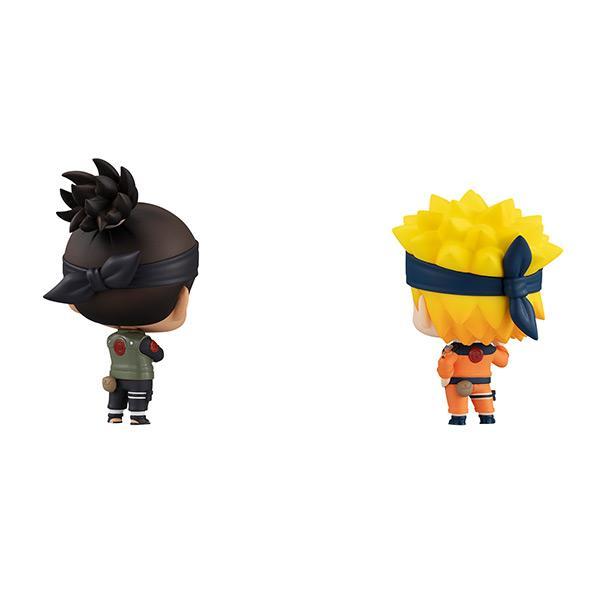 Naruto Shippuden -Chimi Mega Buddy Series- &quot;Iruka Umino &amp; Naruto Uzumaki&quot; Set-MegaHouse-Ace Cards &amp; Collectibles
