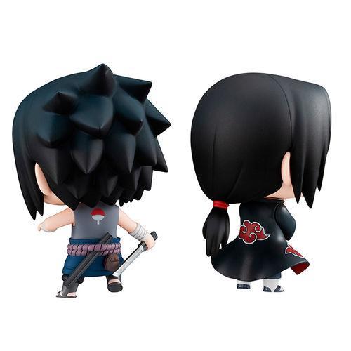 Naruto Shippuden -Chimi Mega Buddy Series- "Sasuke Uchiha & Itachi Uchiha" Set-MegaHouse-Ace Cards & Collectibles