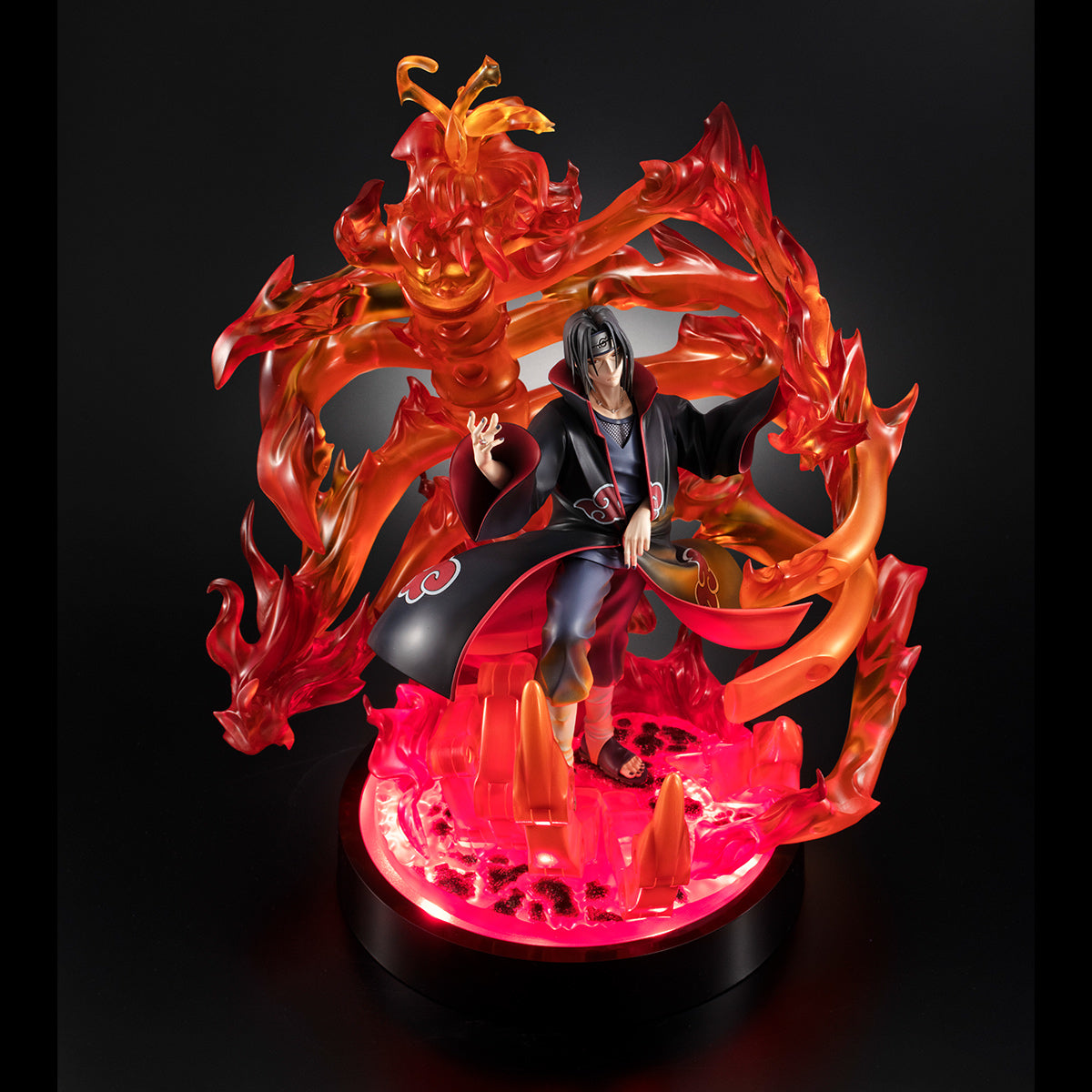 Naruto Shippuden GEM Series "Itachi Uchiha" (Susanoo Ver.) [with LED base]-MegaHouse-Ace Cards & Collectibles