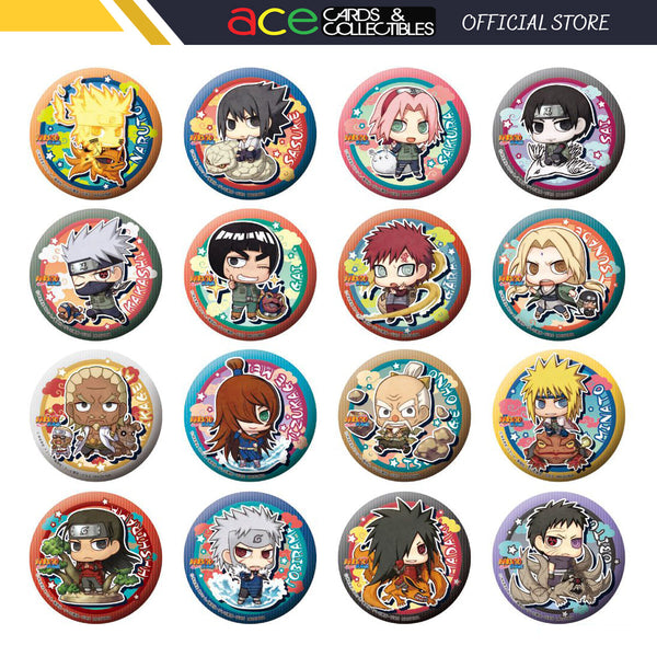 Naruto Shippuden Ninkai Taisen Dattebayo! Can Badge Collection (Reissue)-Single (Random)-MegaHouse-Ace Cards & Collectibles