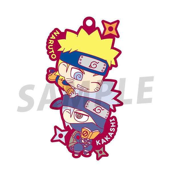 Naruto Shippuden Rubber Mascot Buddy Colle Two Man Cell! (Reissue)-Single (Random)-MegaHouse-Ace Cards &amp; Collectibles