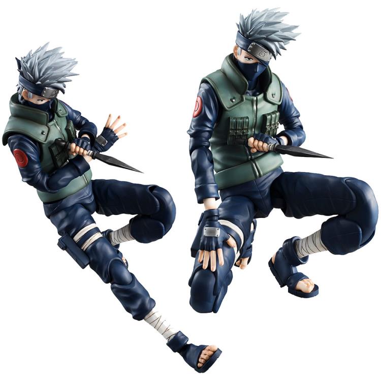 Naruto Shippuden Variable Action Heroes DX &quot;Hatake Kakashi&quot; (Reissue)-MegaHouse-Ace Cards &amp; Collectibles