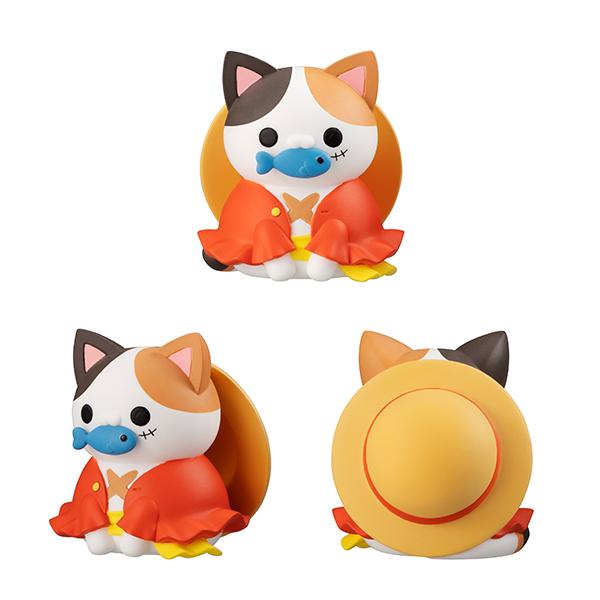 One Piece Mega Cat Project -Nyan Peace Nyan! I will be the Pirate King!-Single Box (Random)-MegaHouse-Ace Cards & Collectibles