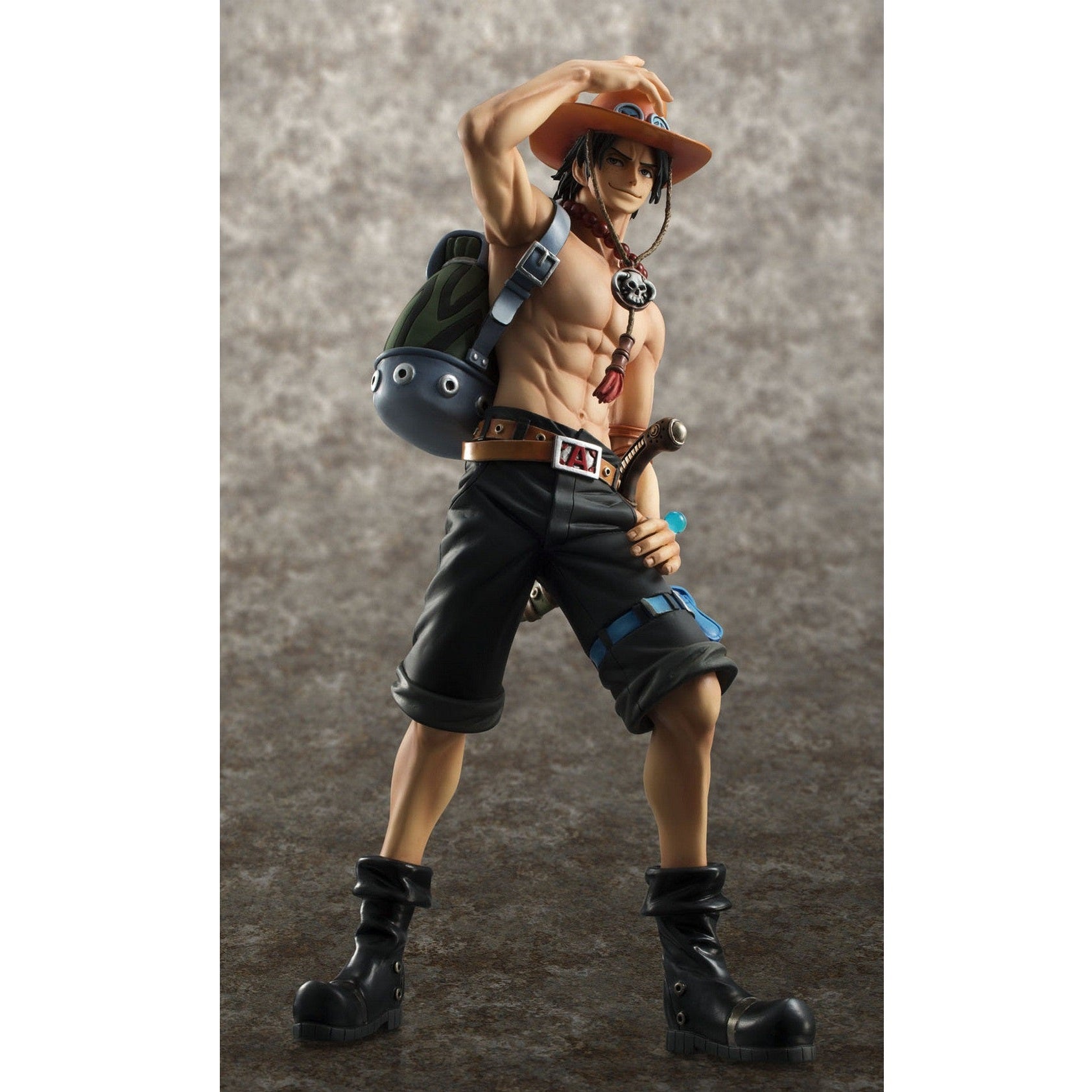 One Piece Neo-DX ~Portrait.Of.Pirates~ "Portgas D. Ace" 10th Limited Ver. (Repeat)-MegaHouse-Ace Cards & Collectibles