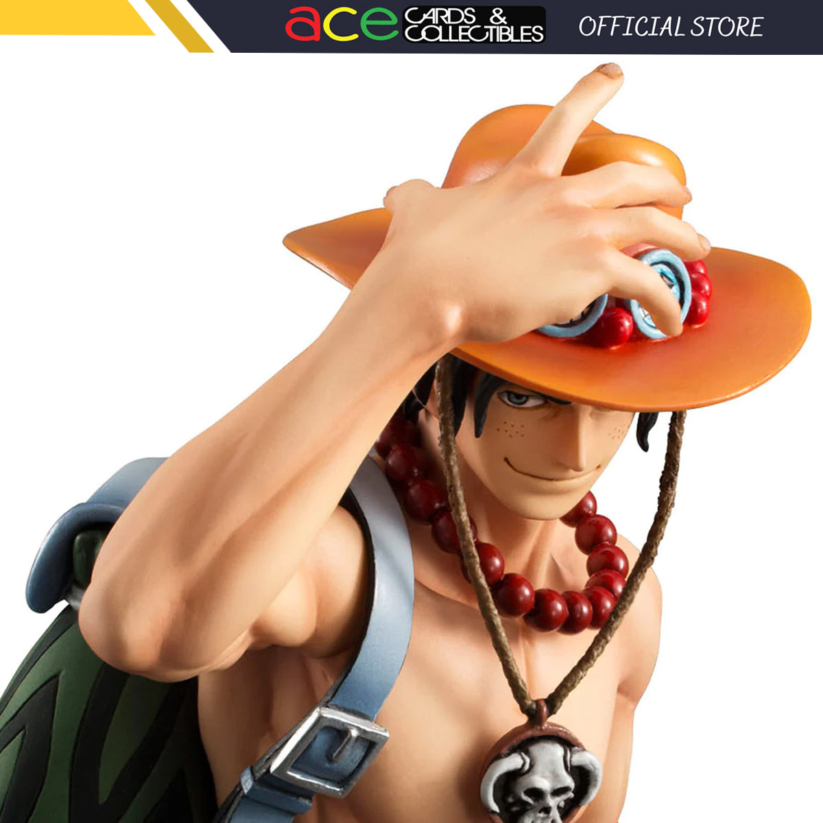 One Piece Neo-DX ~Portrait.Of.Pirates~ &quot;Portgas D. Ace&quot; 10th Limited Ver. (Repeat)-MegaHouse-Ace Cards &amp; Collectibles