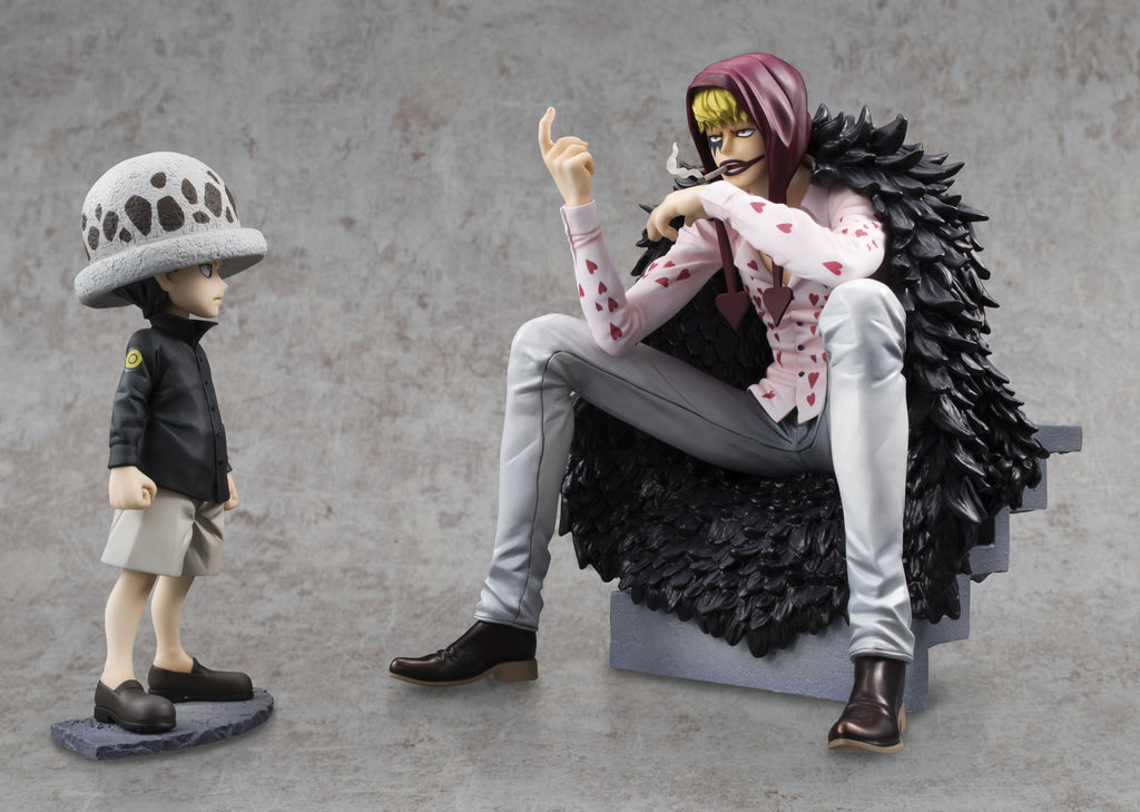 One Piece Portrait Of Pirates Limited Edition &quot;Corazon &amp; Law&quot;-MegaHouse-Ace Cards &amp; Collectibles