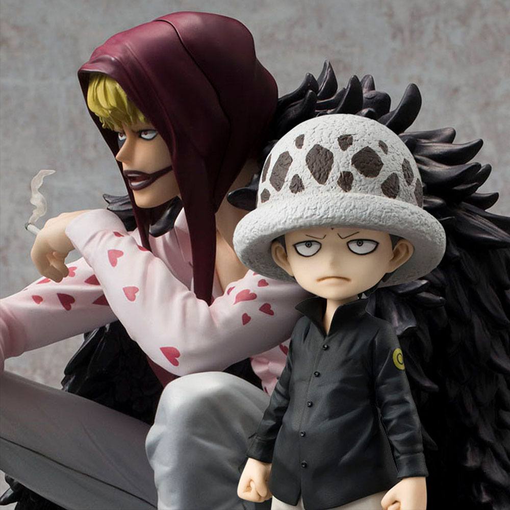 One Piece Portrait Of Pirates Limited Edition "Corazon & Law"-MegaHouse-Ace Cards & Collectibles