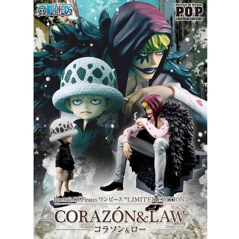 one piece card game corazon One Piece Portrait Of Pirates Limited Edition "Corazon & Law"