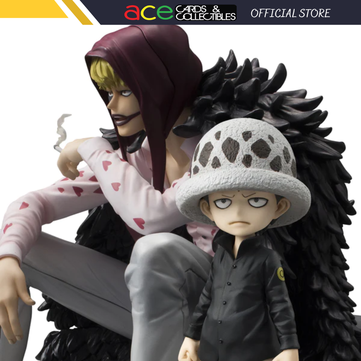 One Piece Portrait Of Pirates Limited Edition "Corazon & Law"-MegaHouse-Ace Cards & Collectibles