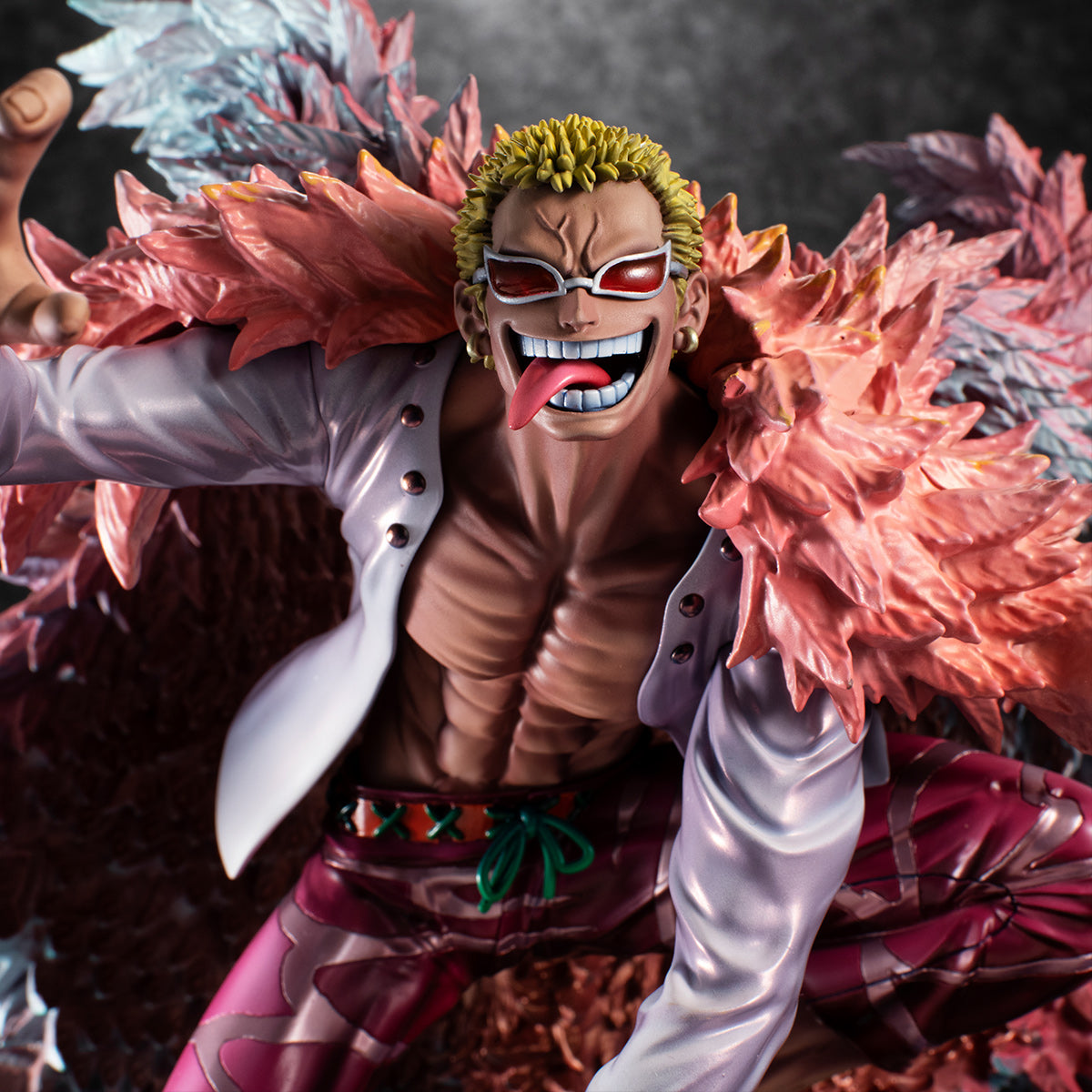 One Piece Portrait of Pirates P.O.P. -Sa-Maximum- "Heavenly Demon - Donquixote Doflamingo"-MegaHouse-Ace Cards & Collectibles