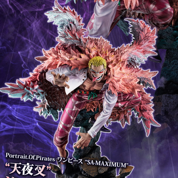 One Piece Portrait of Pirates P.O.P. -Sa-Maximum- "Heavenly Demon - Donquixote Doflamingo"-MegaHouse-Ace Cards & Collectibles