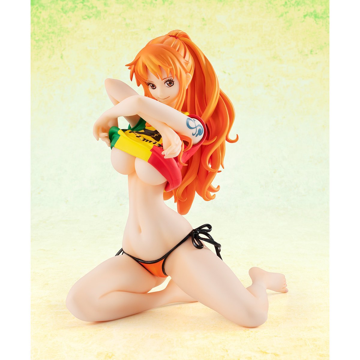 One Piece Portrait.Of.Pirates &quot;Nami Ver.BB Rasta color&quot; [Limited Edition]-MegaHouse-Ace Cards &amp; Collectibles