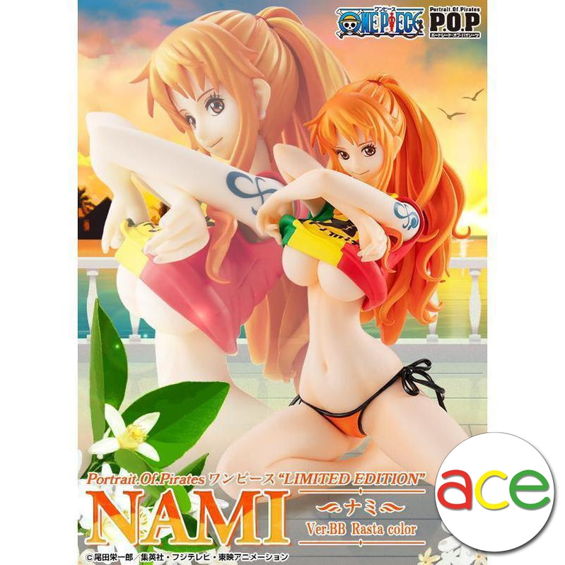 One Piece Portrait.Of.Pirates "Nami Ver.BB Rasta color" [Limited Edition]-MegaHouse-Ace Cards & Collectibles