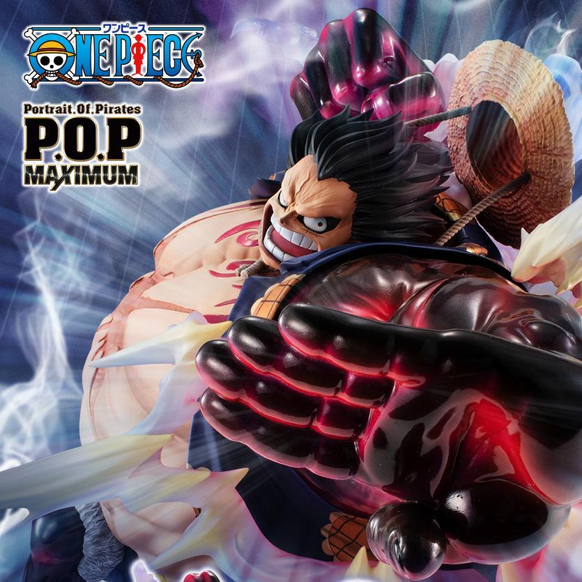 portrait of pirates luffy gear 4 One Piece Portrait.Of.Pirates SA-MAXIMUM "Monkey D. Luffy Gear Four Bo