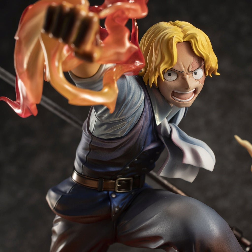 One Piece Portrait.Of.Pirates &quot;Sabo&quot; -Fire fist inheritance- (Limited Edition)-MegaHouse-Ace Cards &amp; Collectibles