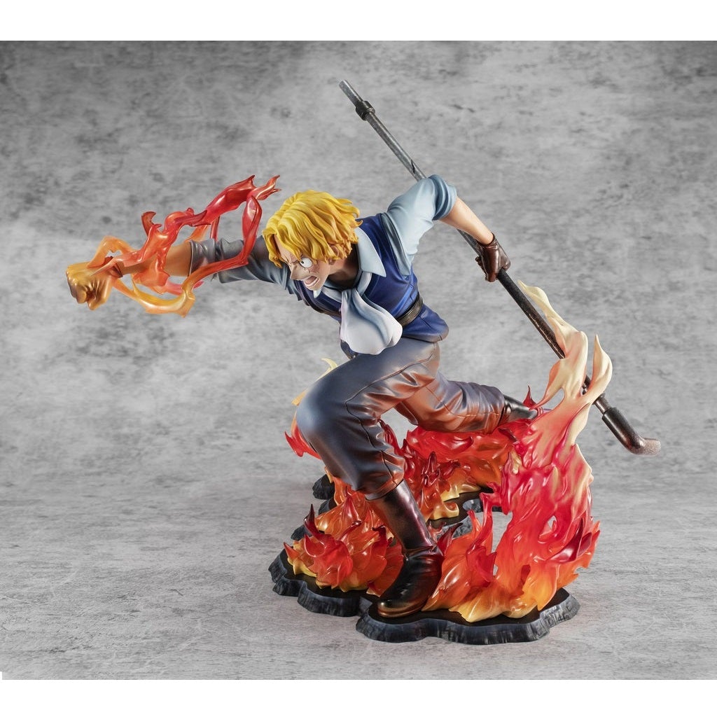 One Piece Portrait.Of.Pirates "Sabo" -Fire fist inheritance- (Limited Edition)-MegaHouse-Ace Cards & Collectibles