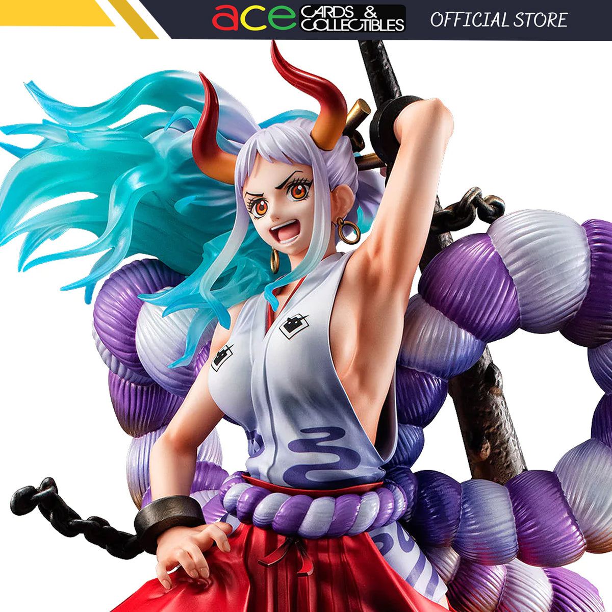 One Piece Wa-Maximum ~Portrait.Of.Pirates~ "Yamato"-MegaHouse-Ace Cards & Collectibles
