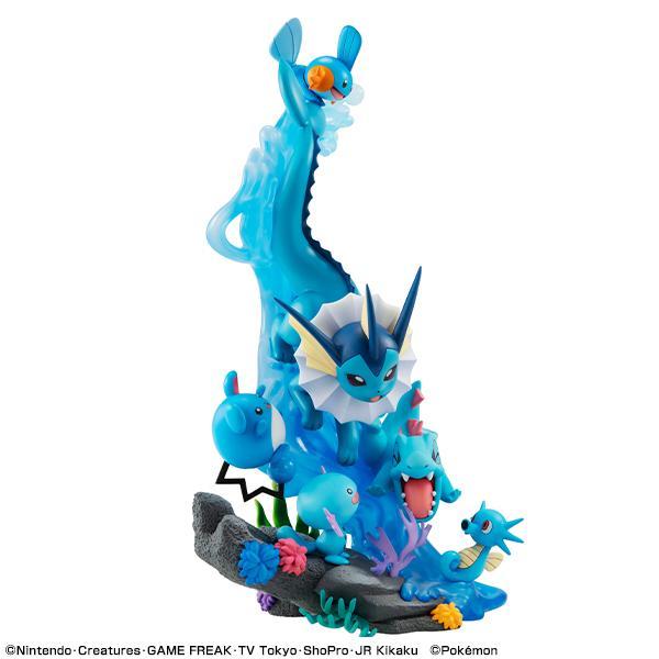 Pokemon G.E.M. EX Series Water Type &quot;Dive to Blue&quot;-MegaHouse-Ace Cards &amp; Collectibles