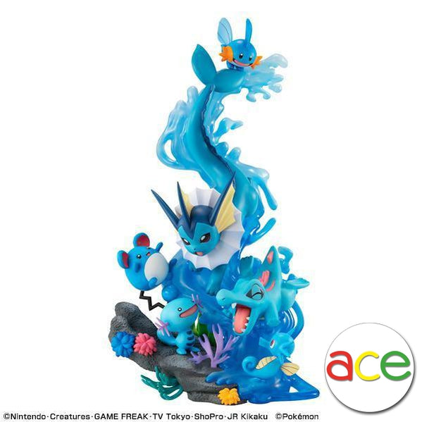 Pokemon G.E.M. EX Series Water Type "Dive to Blue"-MegaHouse-Ace Cards & Collectibles