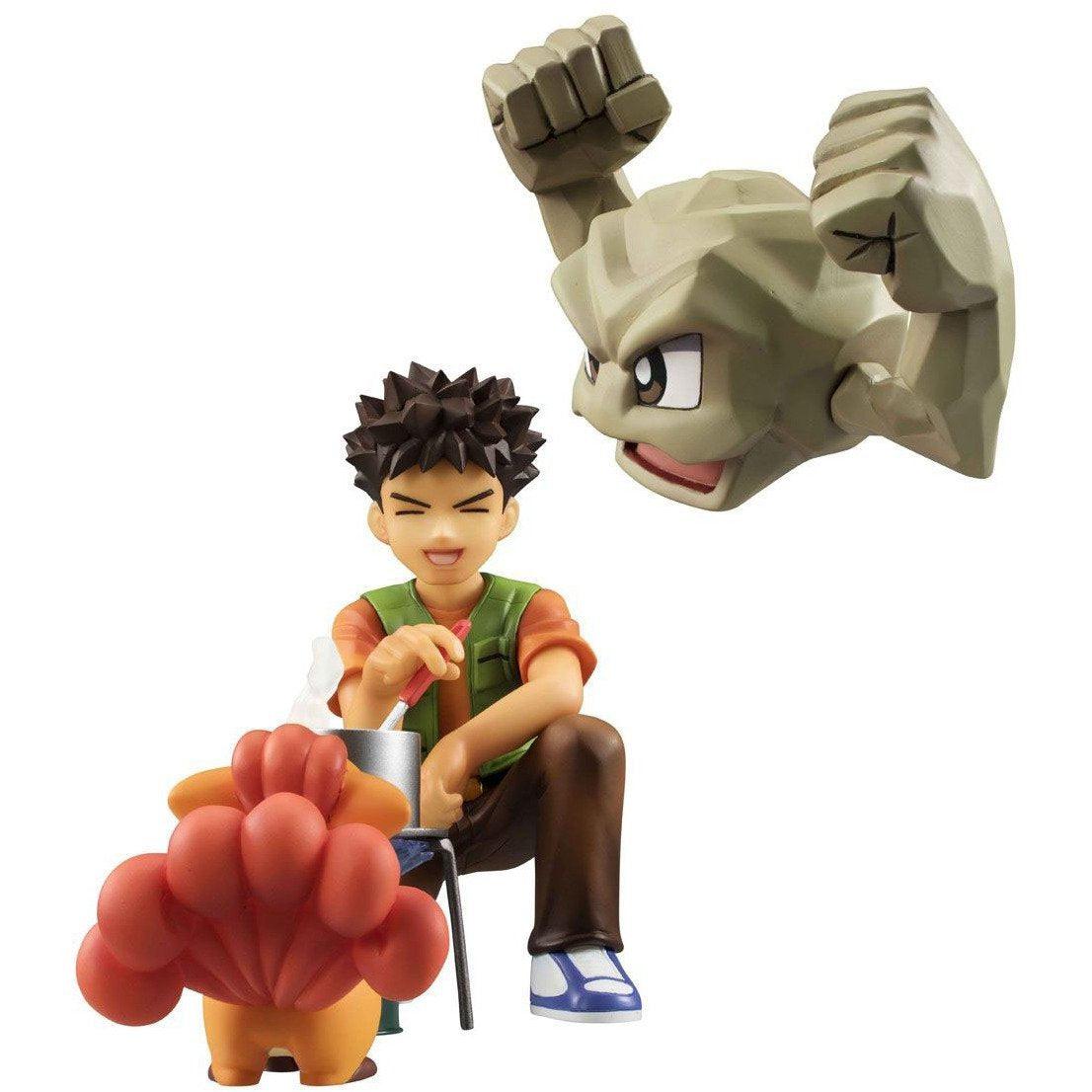 Pokemon G.E.M. Series "Brock, Geodude, and Vulpix"-MegaHouse-Ace Cards & Collectibles