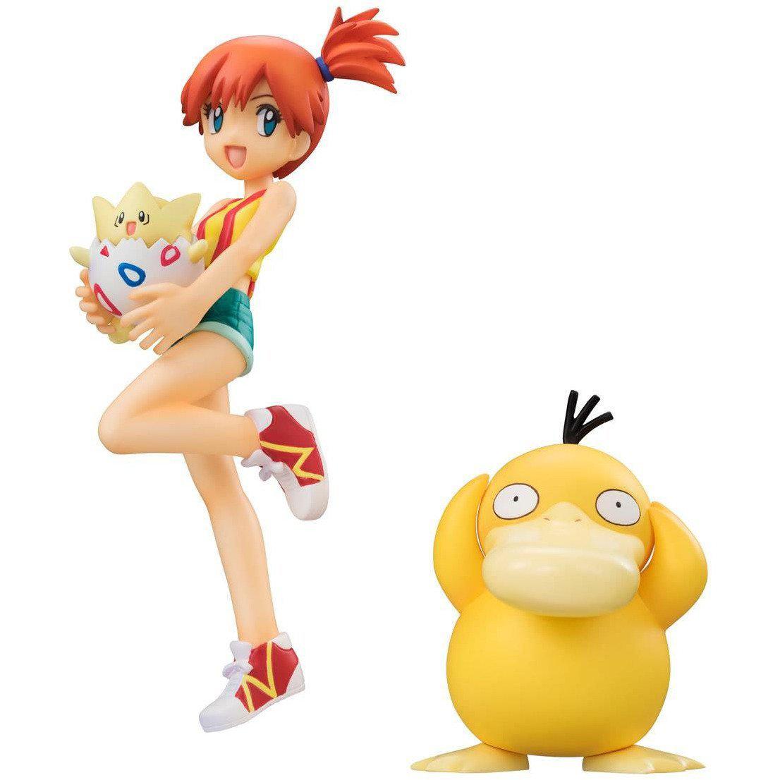 Pokemon G.E.M. Series &quot;Misty, Togepi, and Psyduck&quot;-MegaHouse-Ace Cards &amp; Collectibles