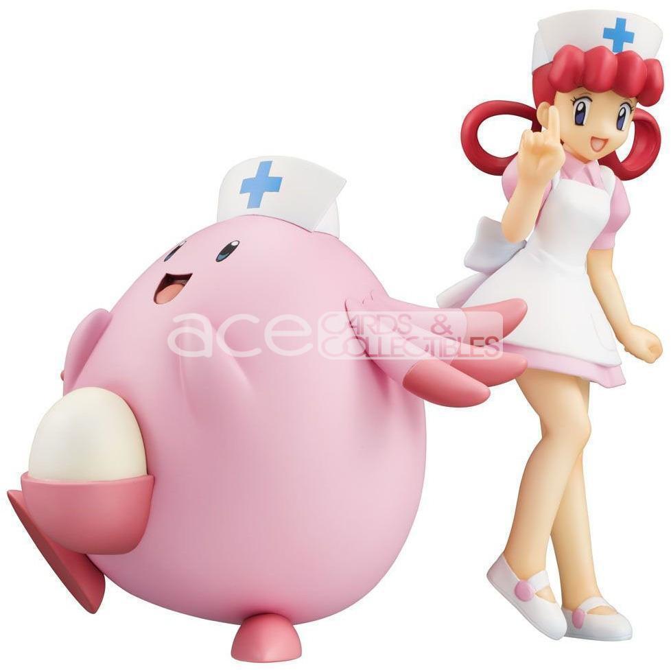 Pokemon G.E.M. Series "Nurse Joy & Chansey"-MegaHouse-Ace Cards & Collectibles