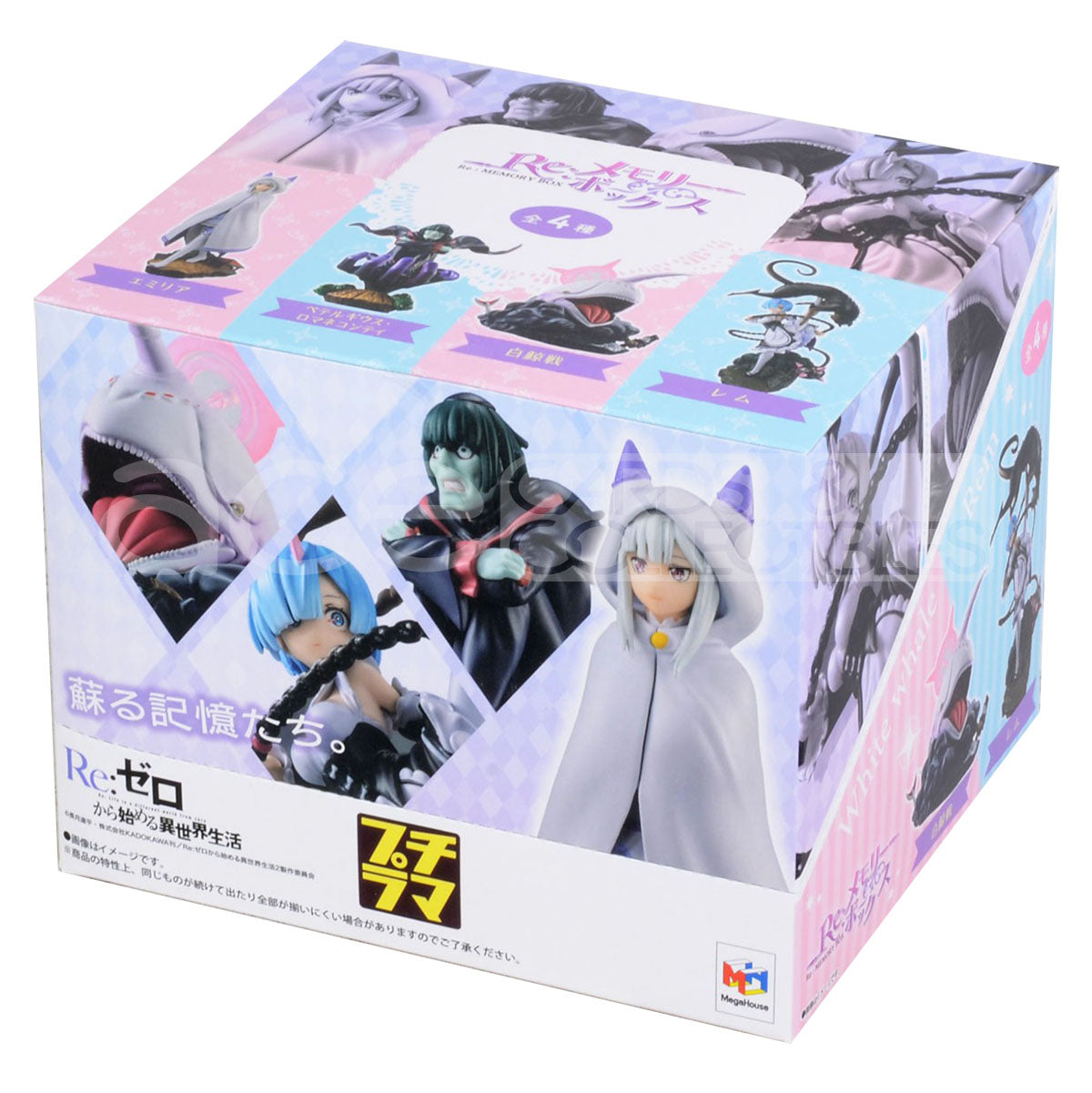 Re:ZERO Starting Life in Another World -Petitrama Series- Re:Memory Box-Single Box (Random)-MegaHouse-Ace Cards & Collectibles