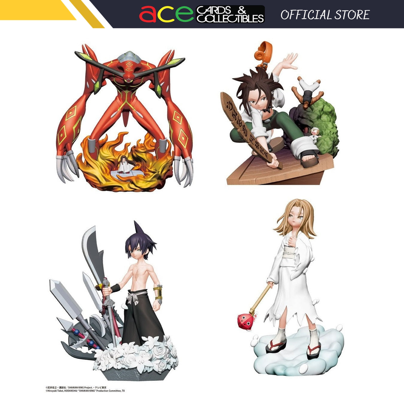 Shaman King Petitrama Series Over Soul Box-Single Box (Random)-MegaHouse-Ace Cards & Collectibles