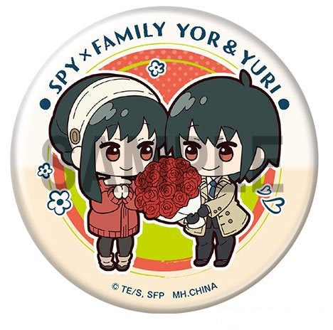 Spy x Family Buddycolle Metal Badge Collection-Single (Random)-MegaHouse-Ace Cards &amp; Collectibles