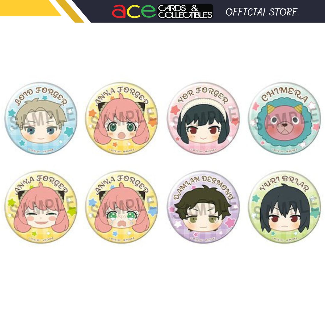 Spy x Family Fluffy Squeeze Bread Metal Badge Collection-Single (Random)-MegaHouse-Ace Cards & Collectibles