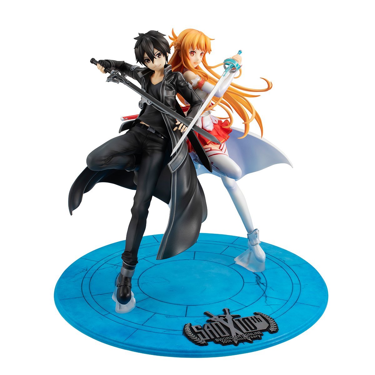Sword Art Online -Lucrea- "Kirito & Asuna SAO 10th Anniversary"-MegaHouse-Ace Cards & Collectibles