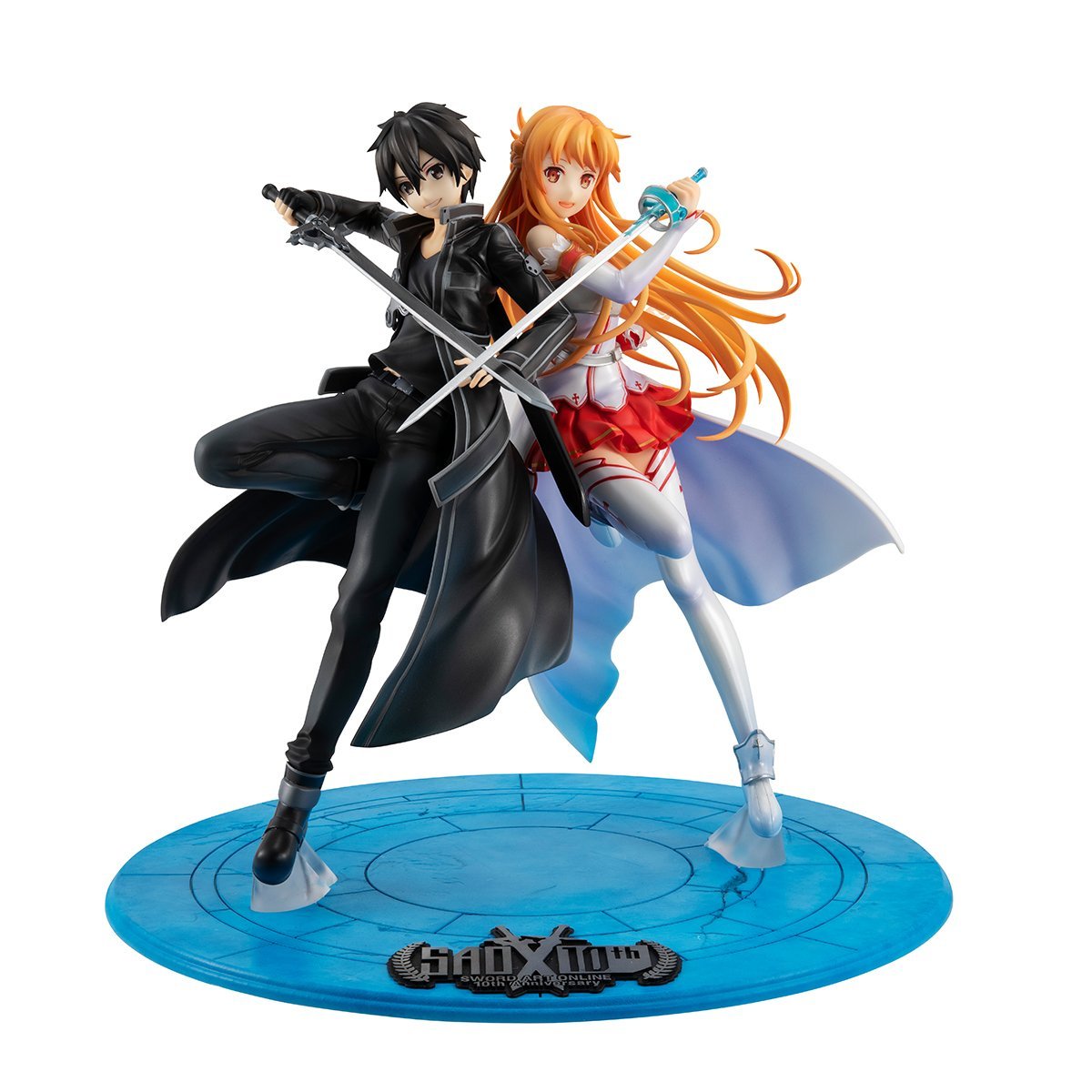 Sword Art Online -Lucrea- "Kirito & Asuna SAO 10th Anniversary"-MegaHouse-Ace Cards & Collectibles