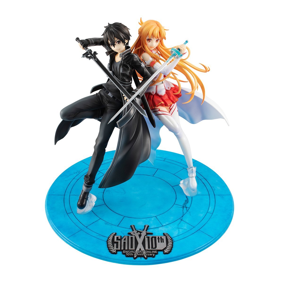 Sword Art Online -Lucrea- "Kirito & Asuna SAO 10th Anniversary"-MegaHouse-Ace Cards & Collectibles
