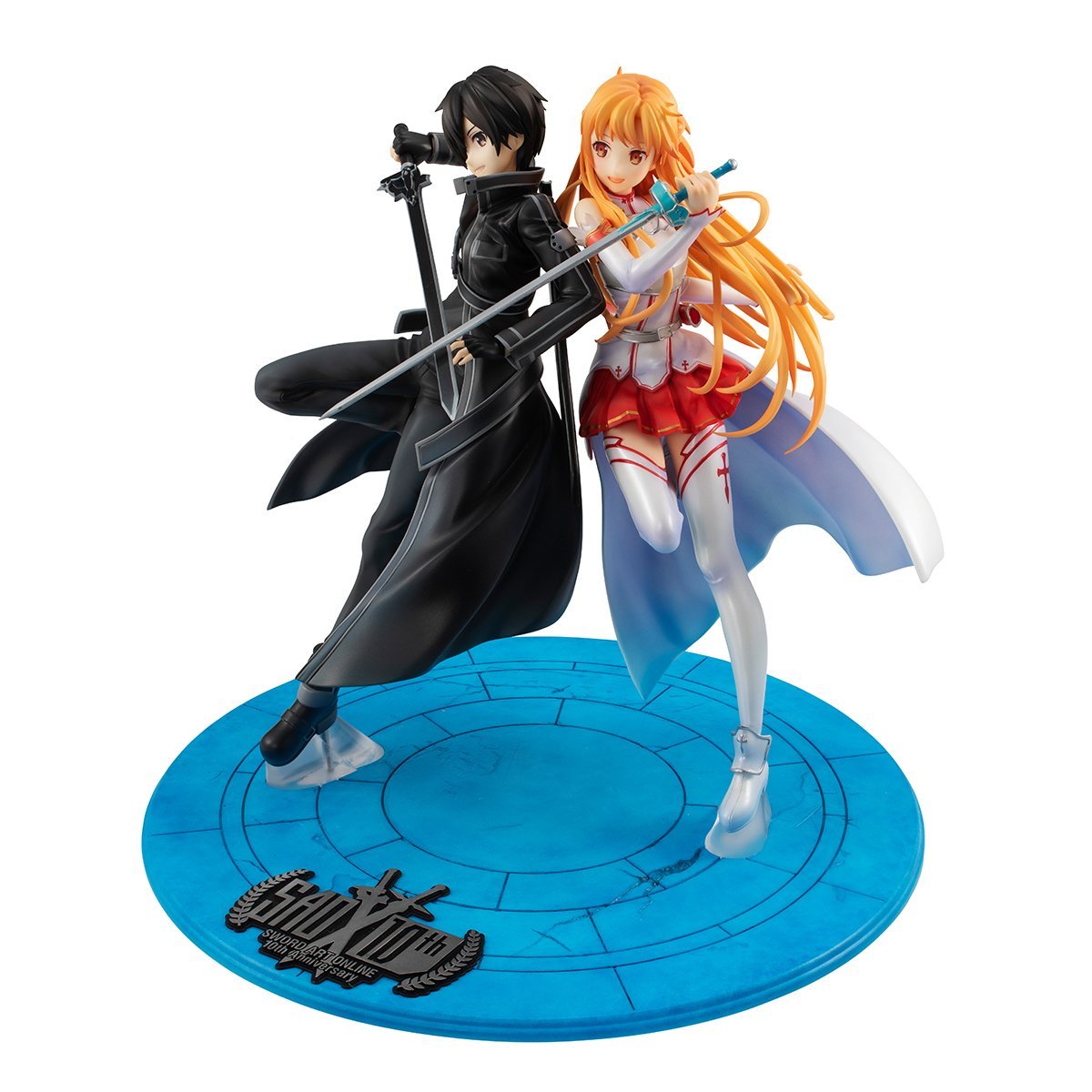 Sword Art Online -Lucrea- "Kirito & Asuna SAO 10th Anniversary"-MegaHouse-Ace Cards & Collectibles